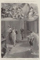 Mademoiselle Mars, at the Imperial Theatre, 25 January